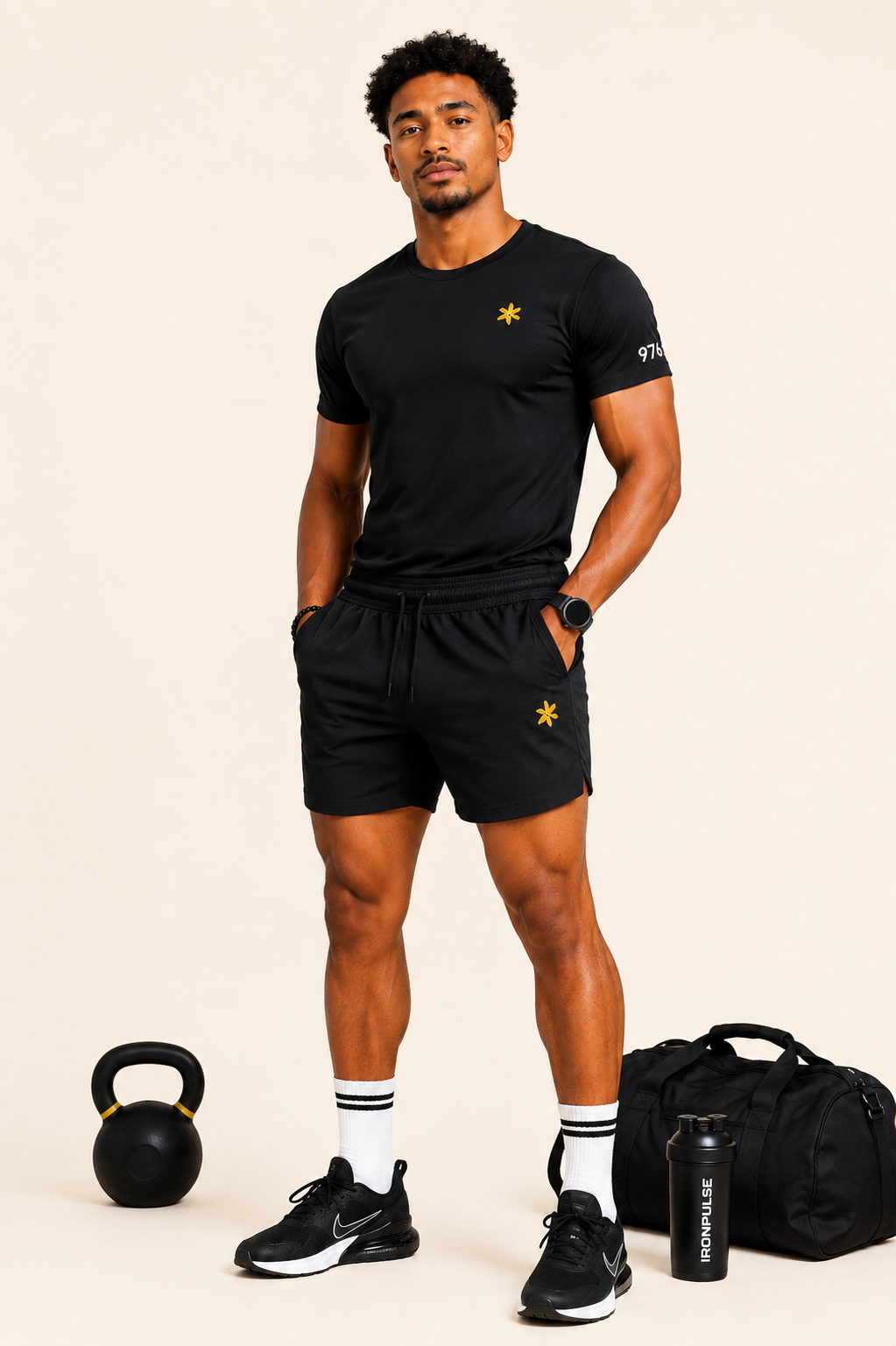 Ylang T-shirt Sport & Lifestyle Premium Noir