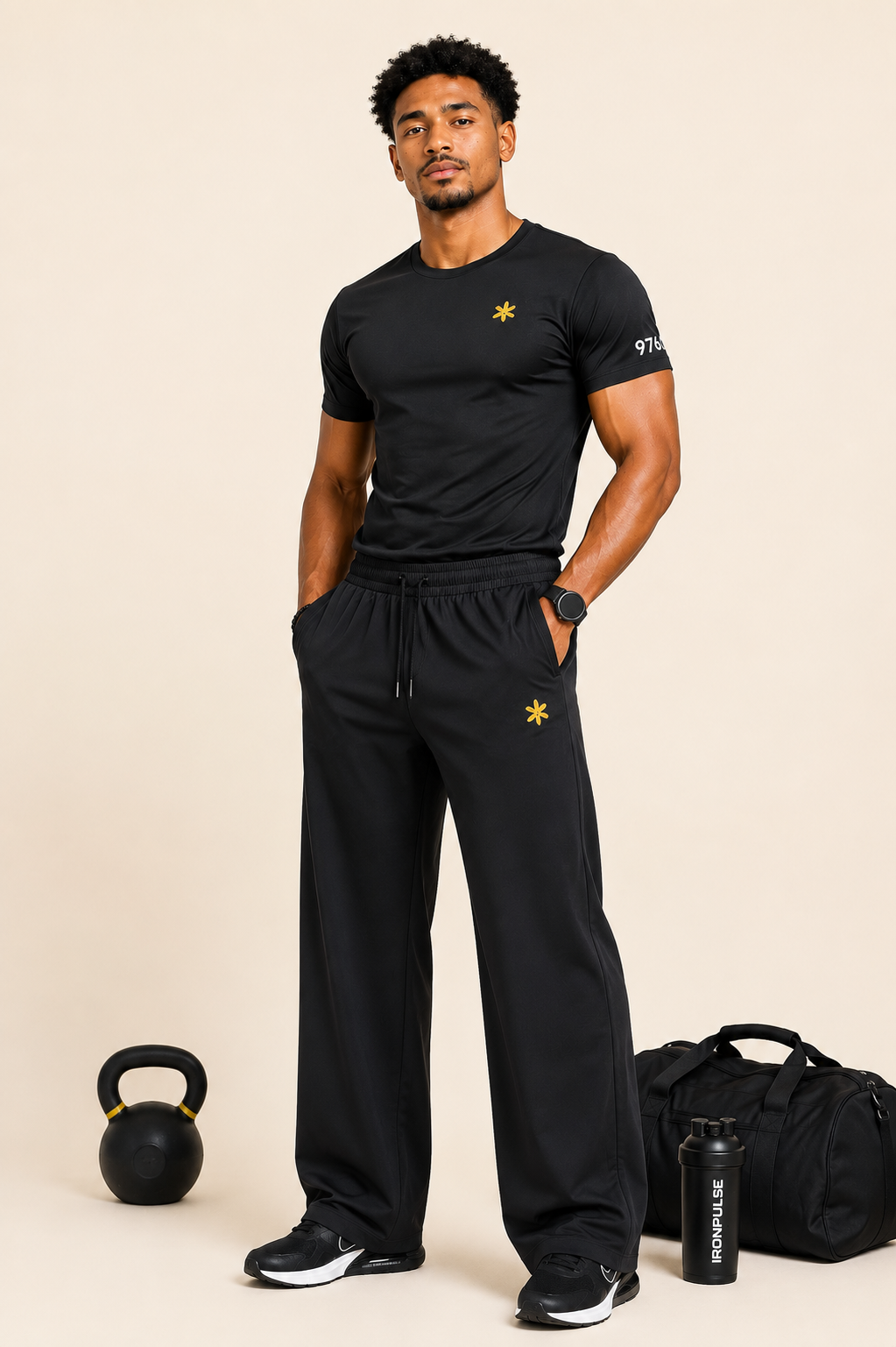 Ylang T-shirt Sport & Lifestyle Premium Noir