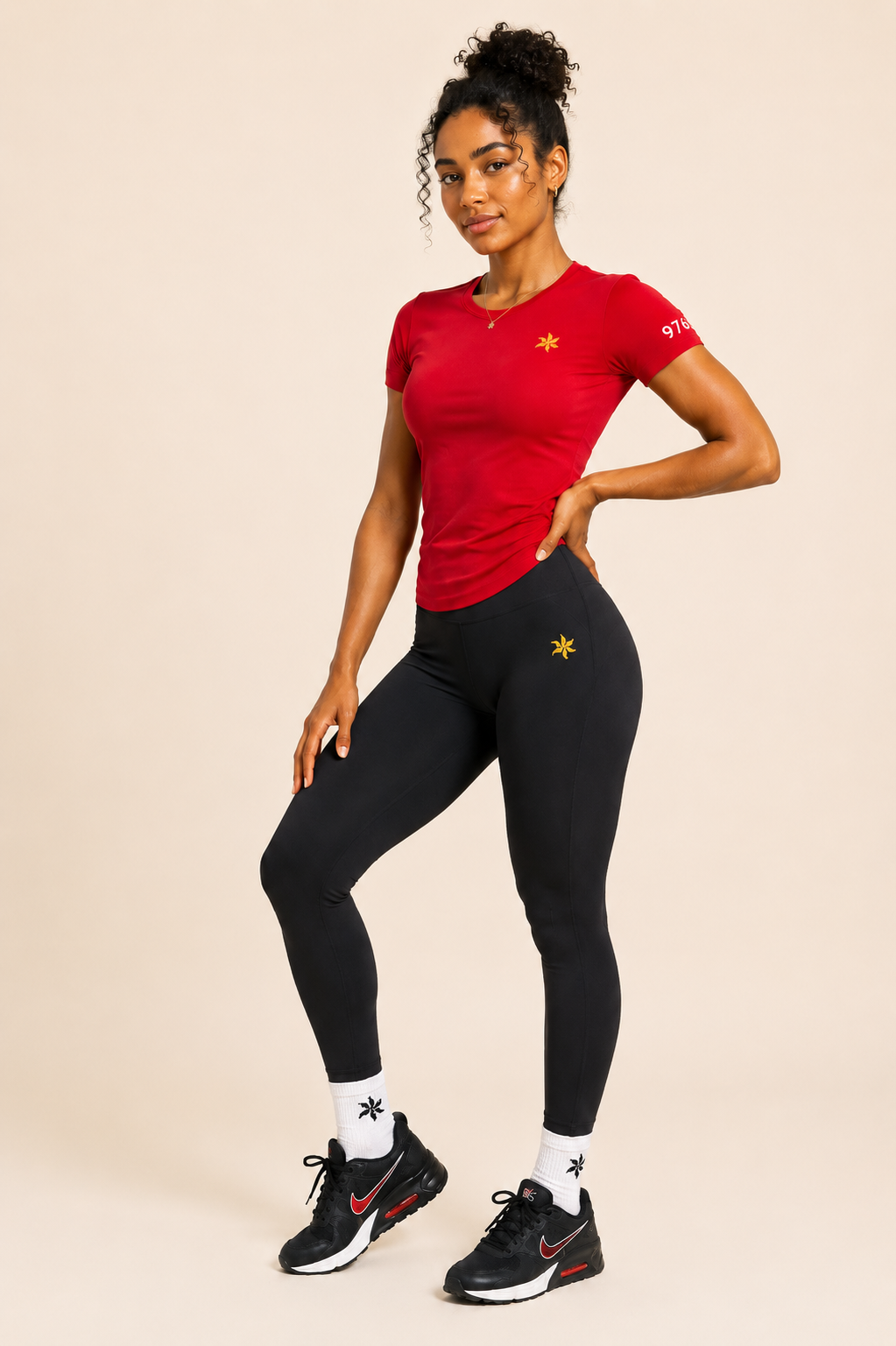 Ylang T-shirt Sport & Lifestyle Premium rouge