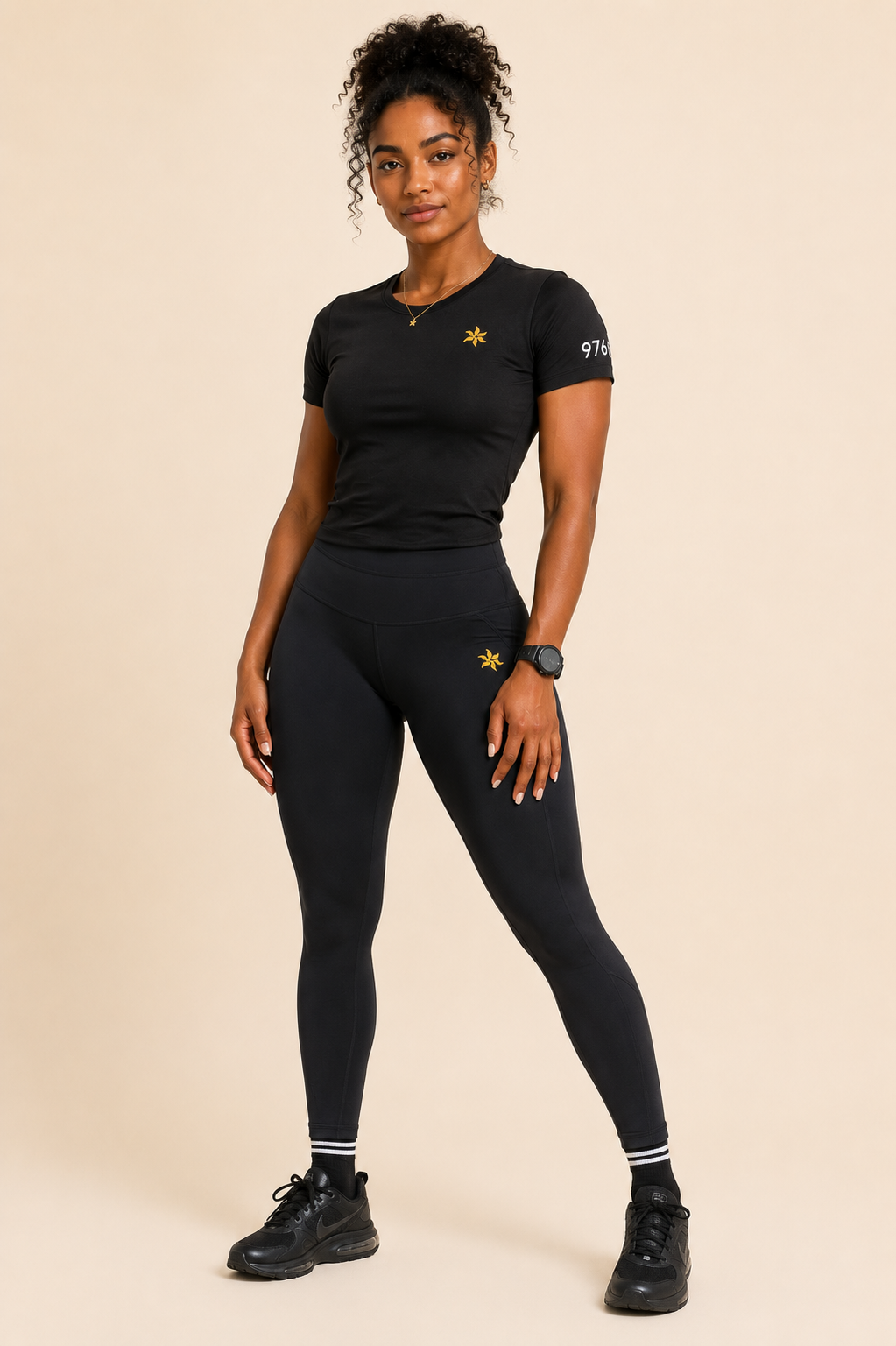 Ylang T-shirt Sport & Lifestyle Premium Noir