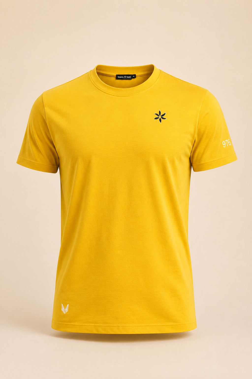 Ylang T-shirt slim Lifestyle Tee – jaune